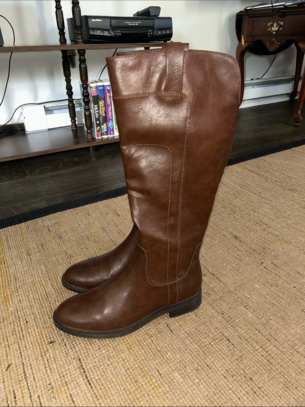 FRYE AND CO. Brown Tall Riding Boots